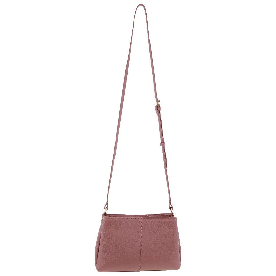 Pierre Cardin Leather Crossbody Bag Rose | 076394-HQD