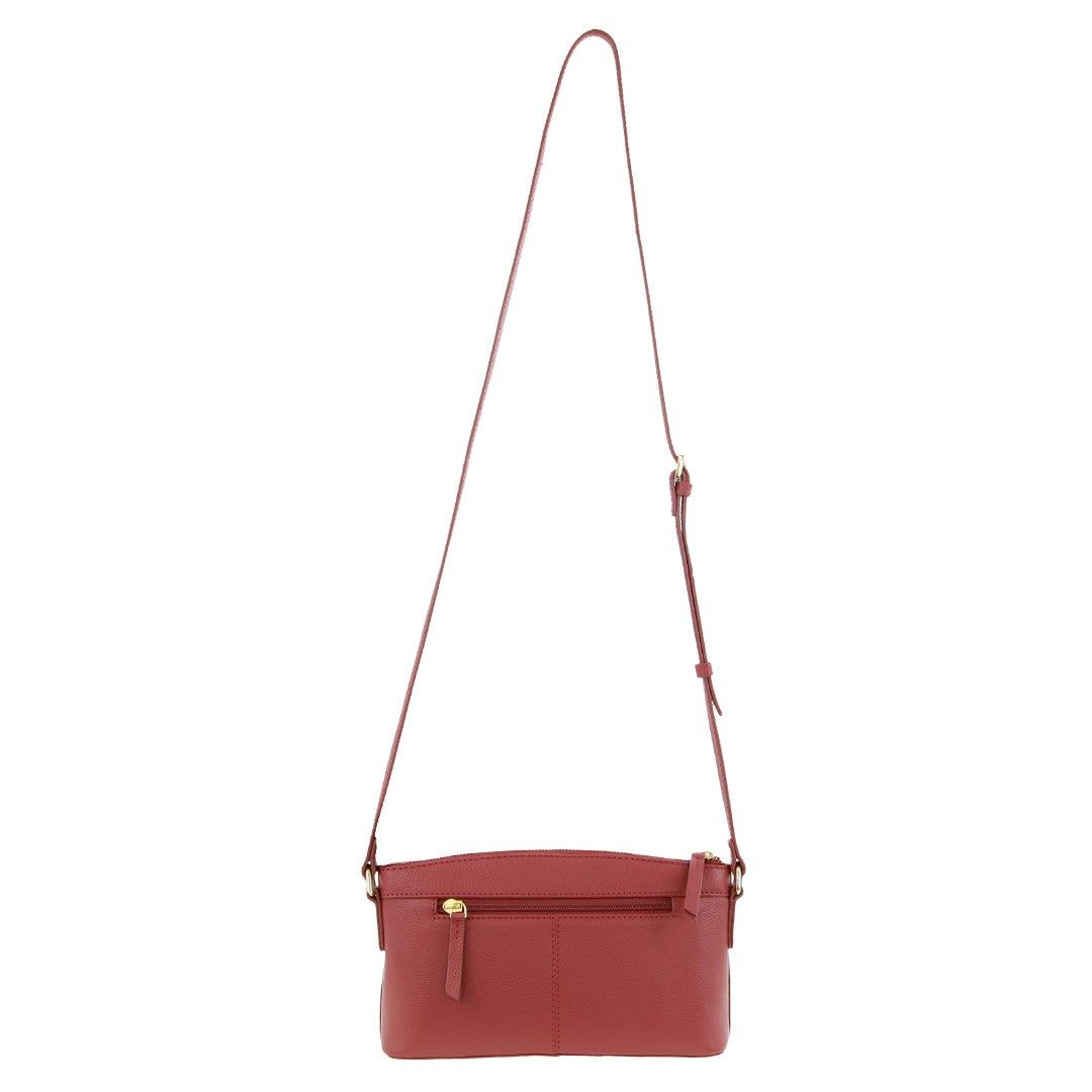 Pierre Cardin Leather Crossbody Bag Rose | 195042-SCG