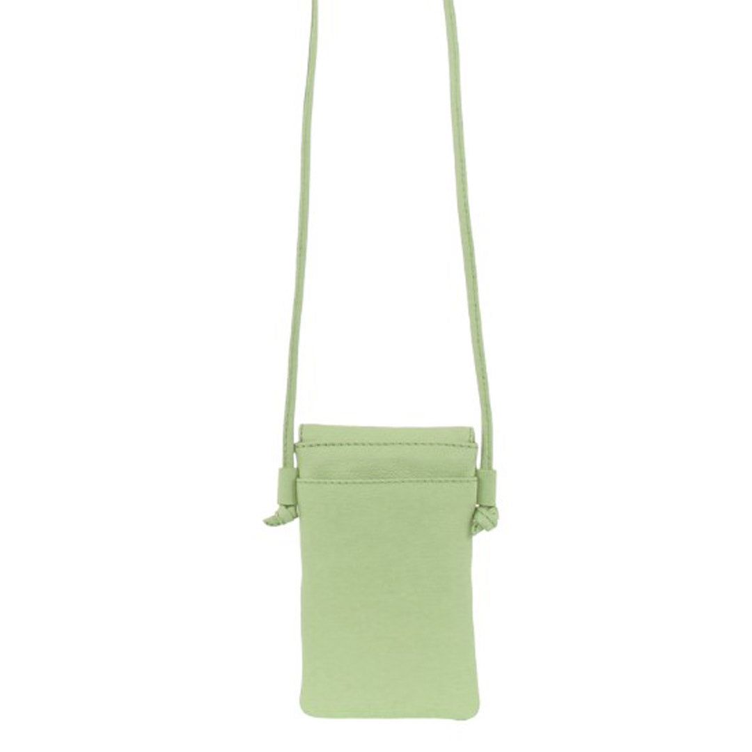 Pierre Cardin Leather Phone Bag Jade | 365248-AFQ