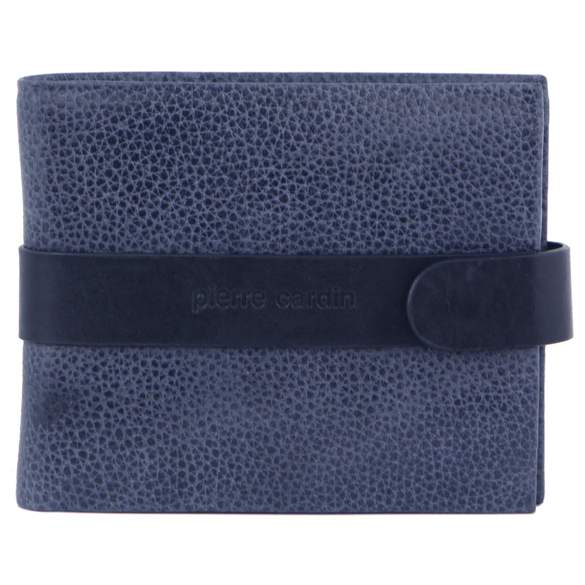 Pierre Cardin Leather Tab Wallet Black | 891045-KZU