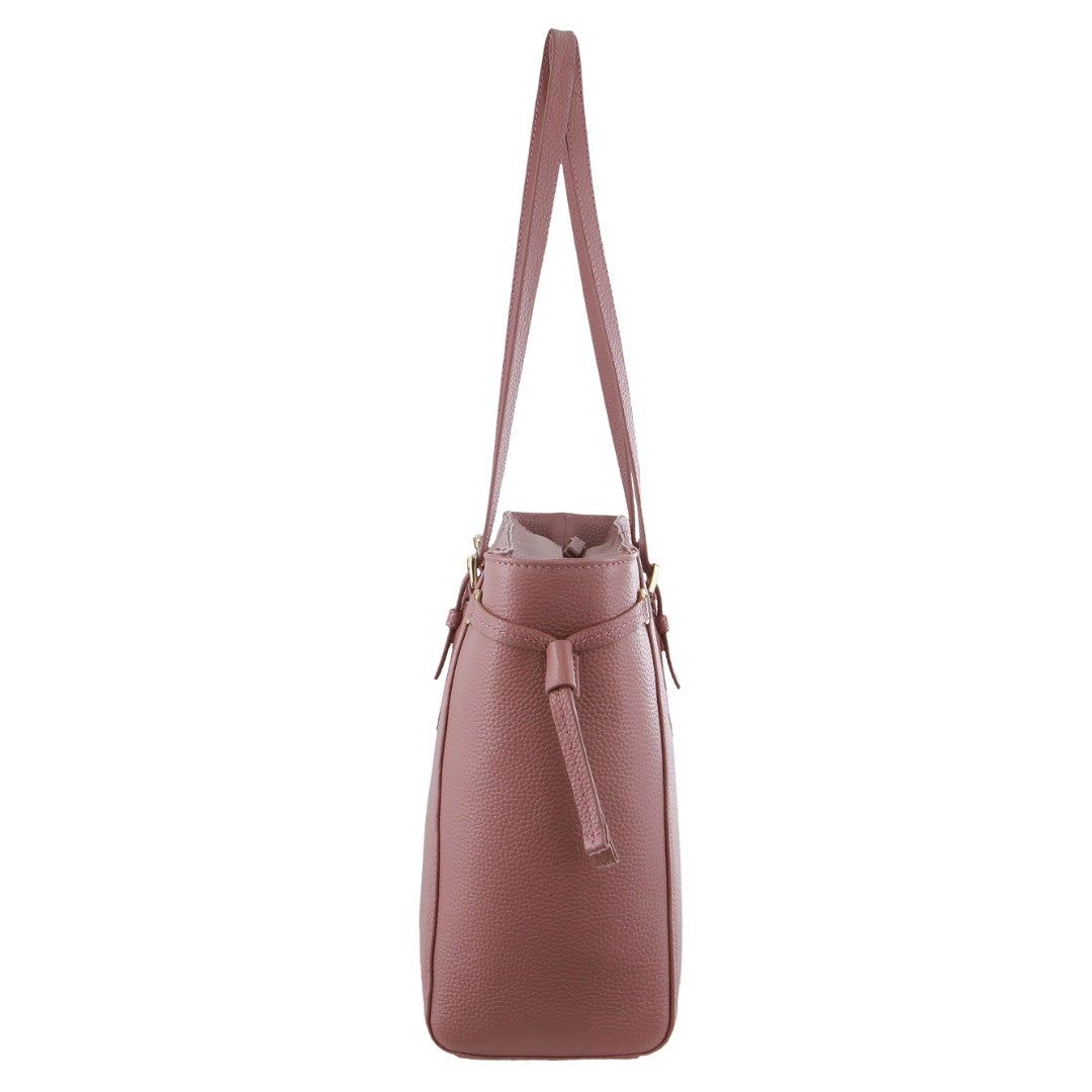 Pierre Cardin Leather Tote Bag Rose | 721580-RYL