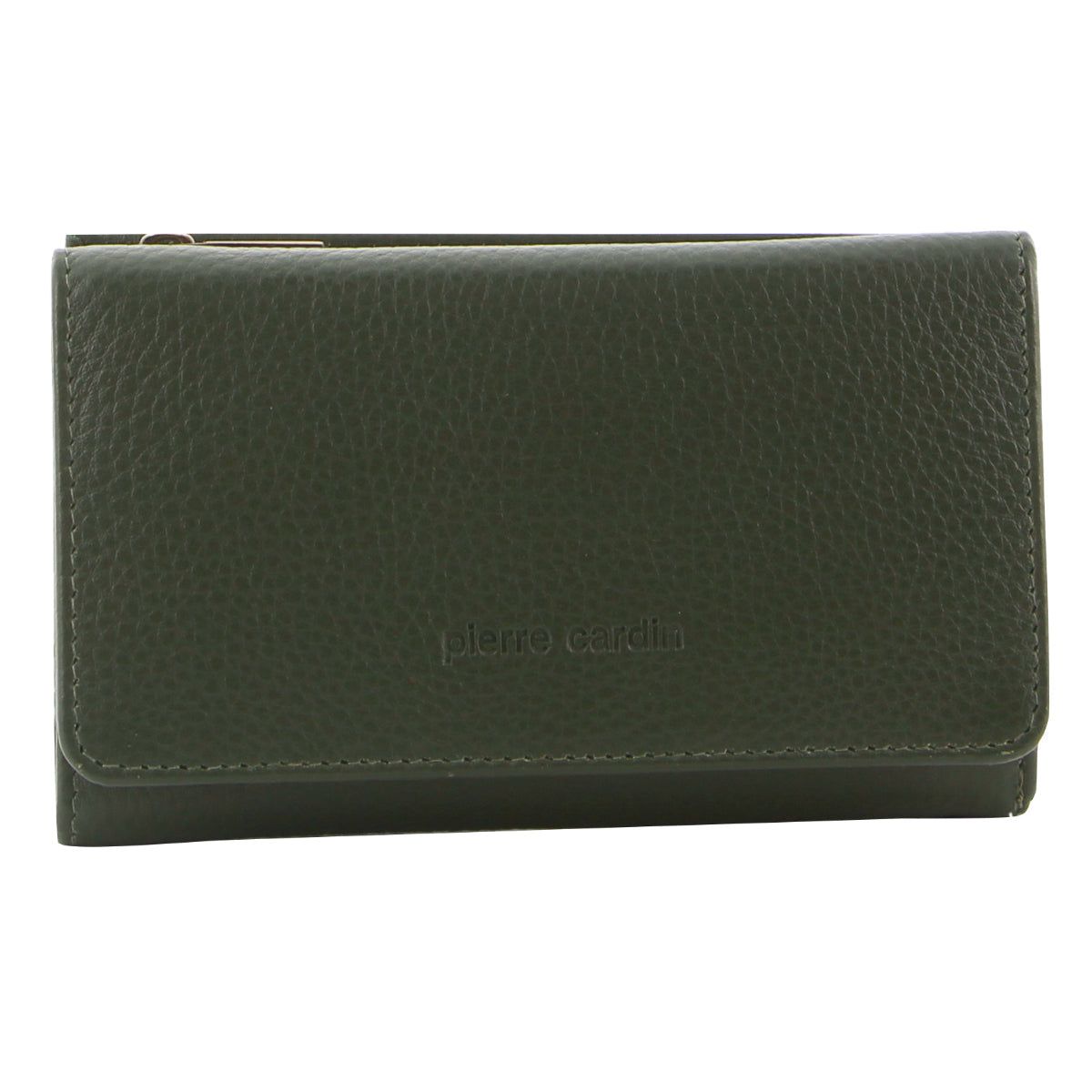 Pierre Cardin Leather Tri-Fold Wallet Purple | 386104-DNY