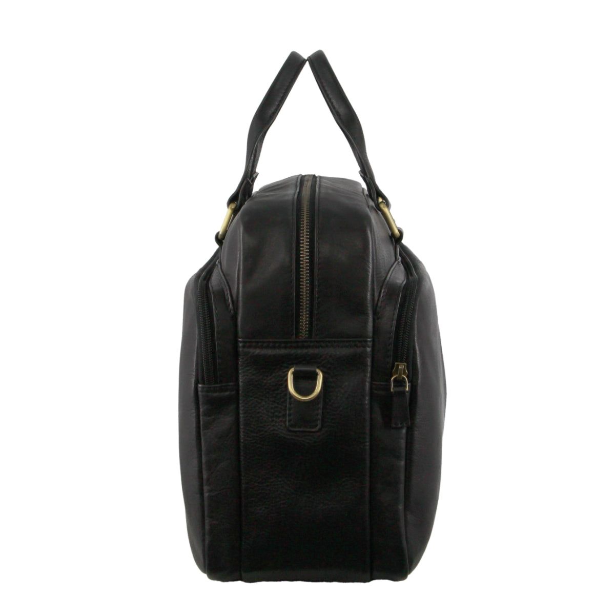 Pierre Cardin Rustic Business Computer Bag Black | 230486-QOE