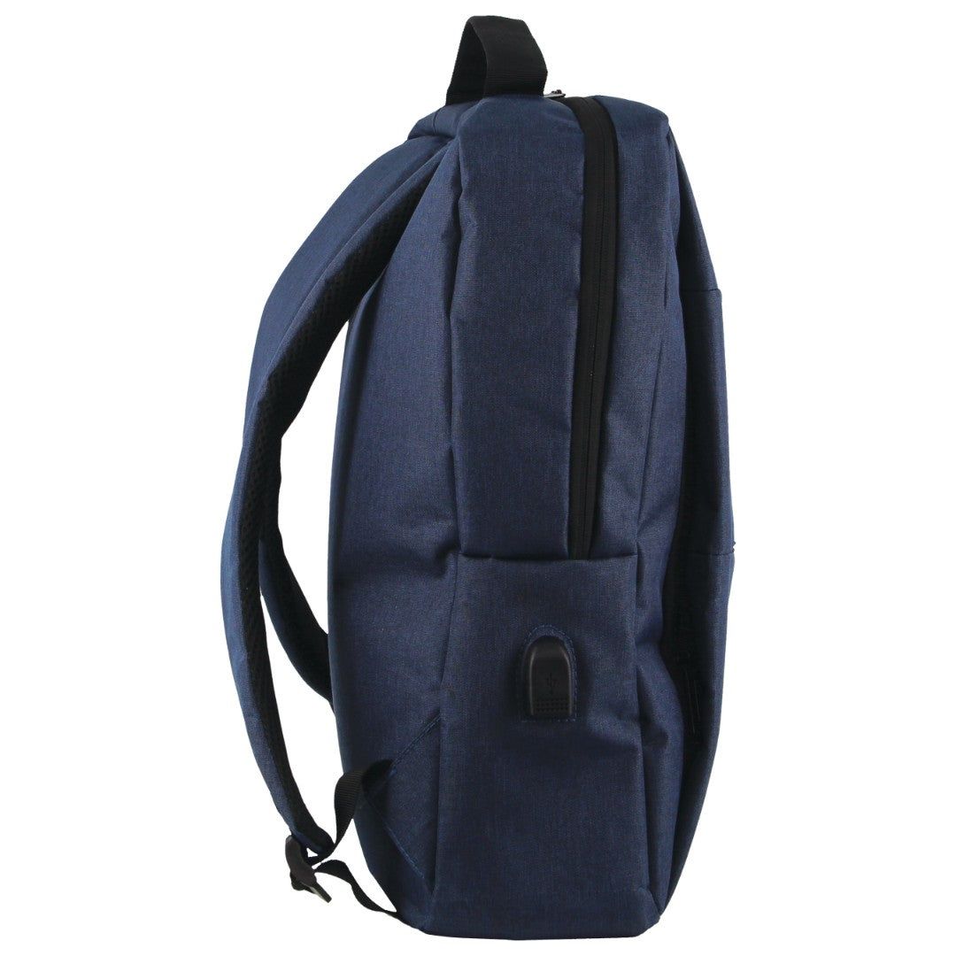 Pierre Cardin Travel & Business Backpack with Built-in USB Port Navy | 817926-DQE