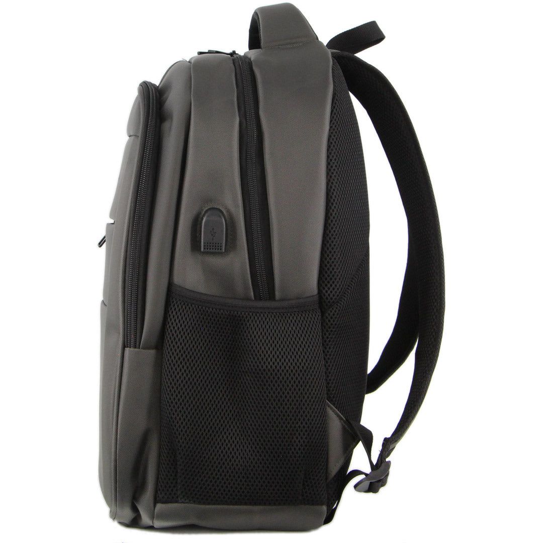 Pierre Cardin Travel & Business Backpack with Built-in USB Port Grey | 164823-VAY