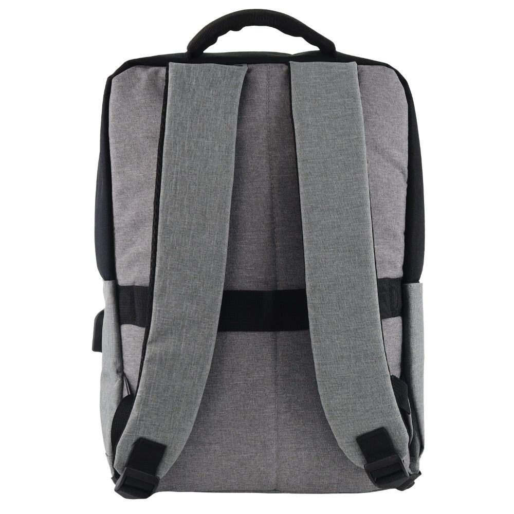 Pierre Cardin Travel & Business Backpack with Built-in USB Port Grey | 237015-PVD