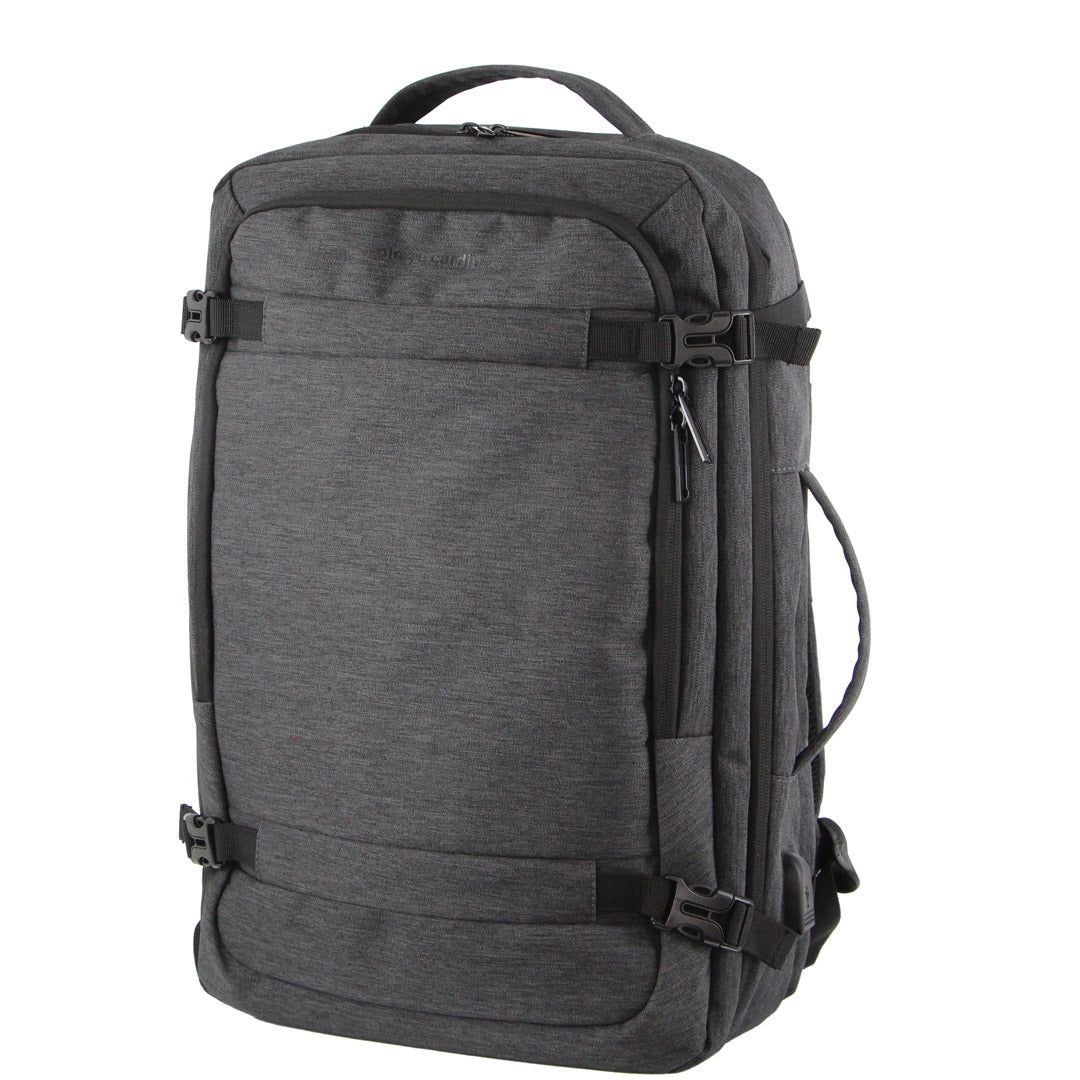 Pierre Cardin Travel & Business Backpack with Built-in USB Port Grey | 365481-HTA