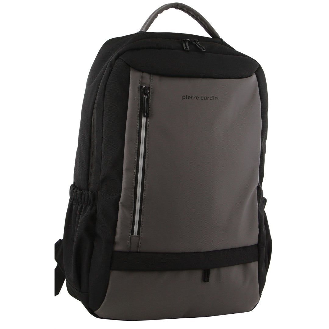 Pierre Cardin Travel & Business Backpack with Built-in USB Port Dark Grey | 425096-YPV